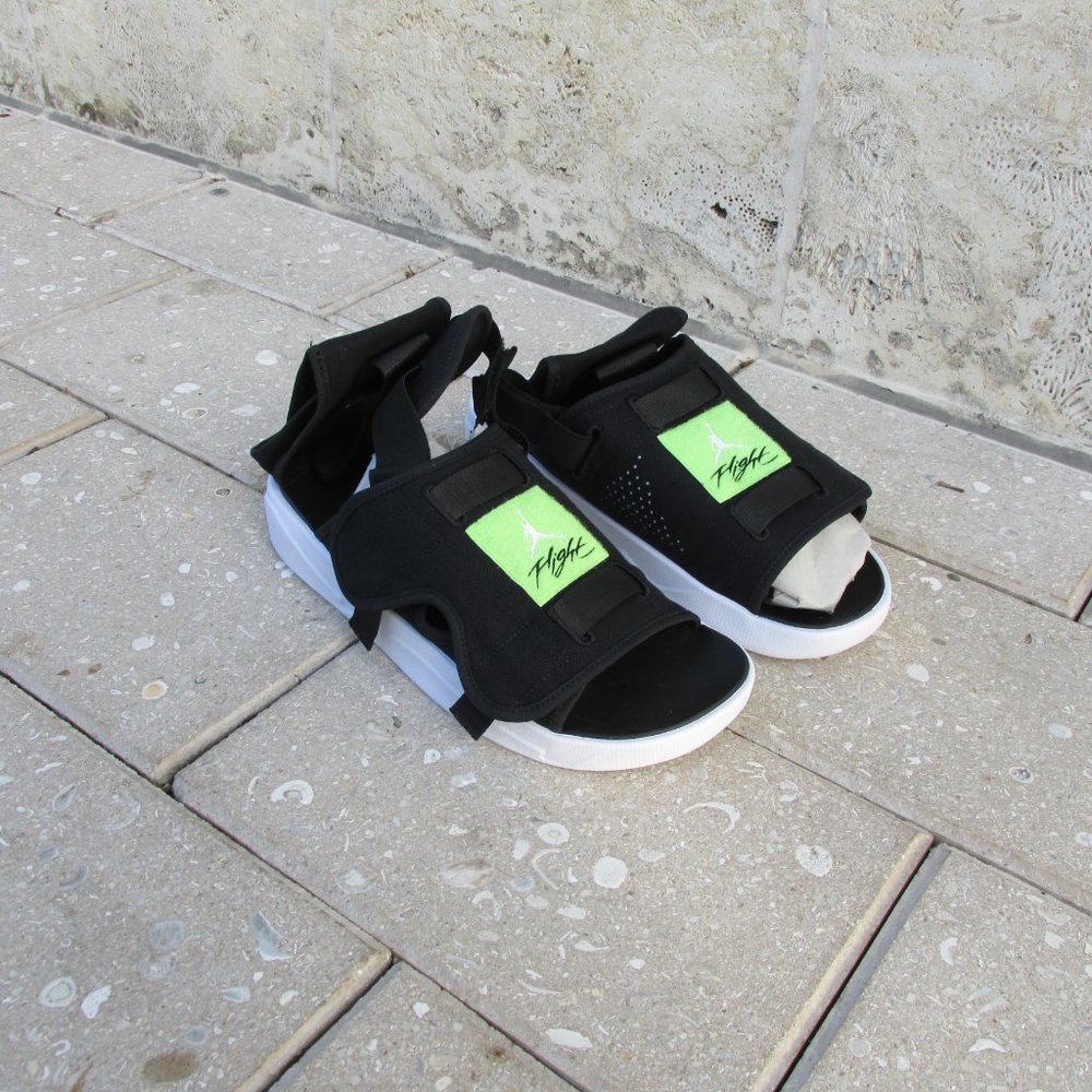 Nike Air Jordan Flight LS Slides Slippers Men's US CZ0791-002 - Picture 2 of 5